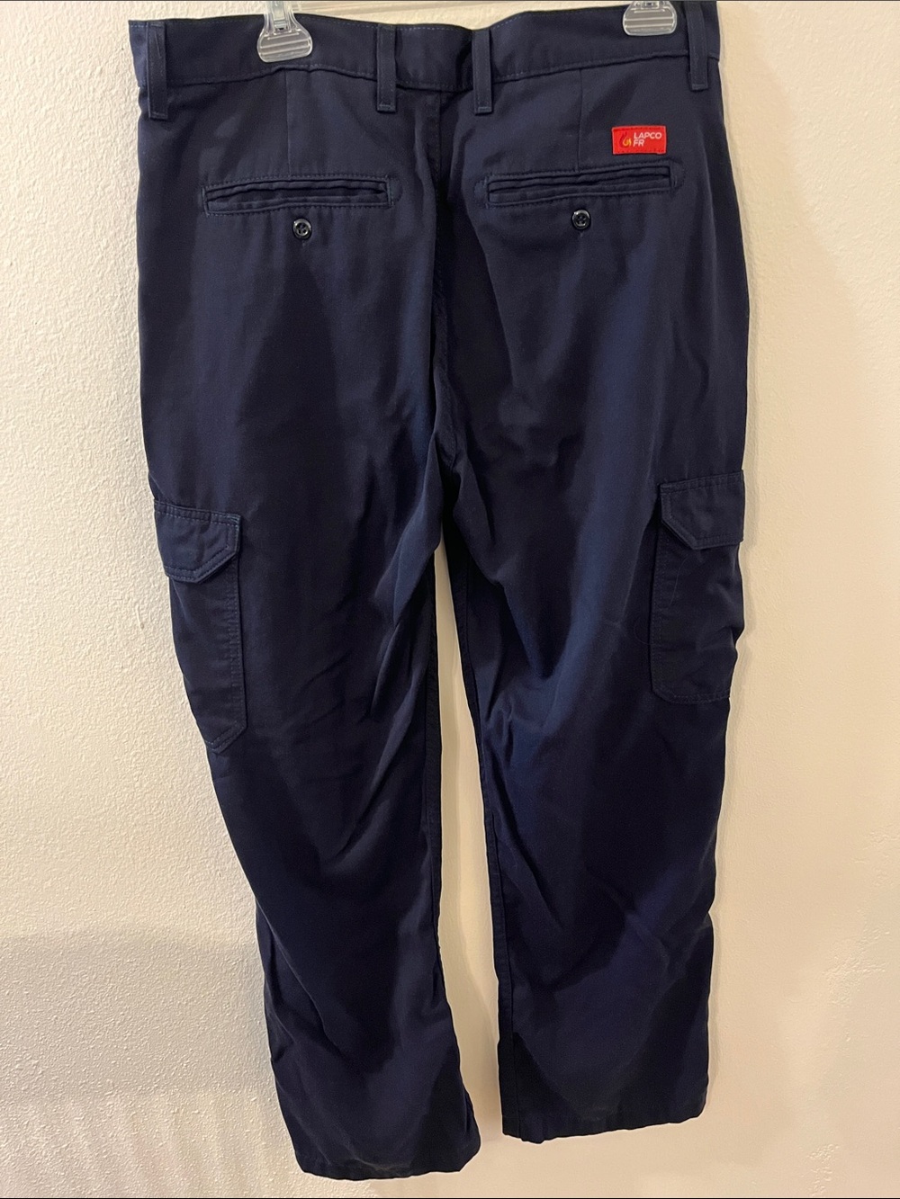 Men's FR Cargo Uniform Pants | 34 inch waist, 30 Inch inseam Navy NWOT!! - Picture 4 of 4